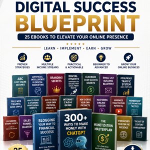 digital success blueprint – 25 premium ebooks bundle