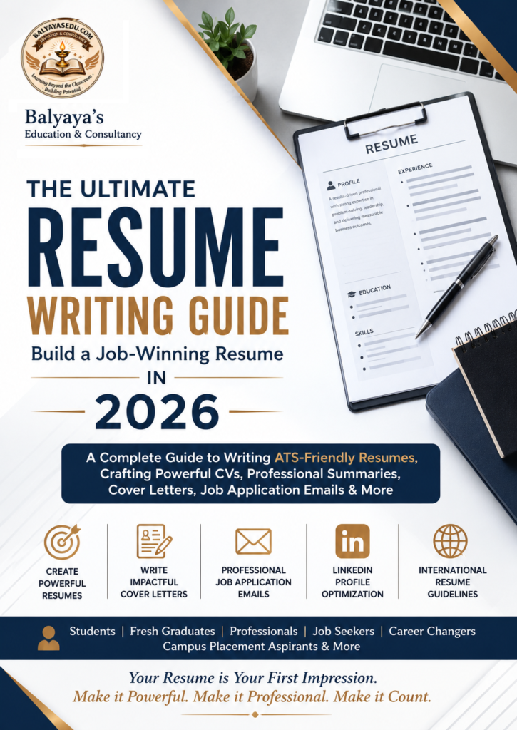 the ultimate resume writing guide: build a job winning resume in 2026 (ebook)